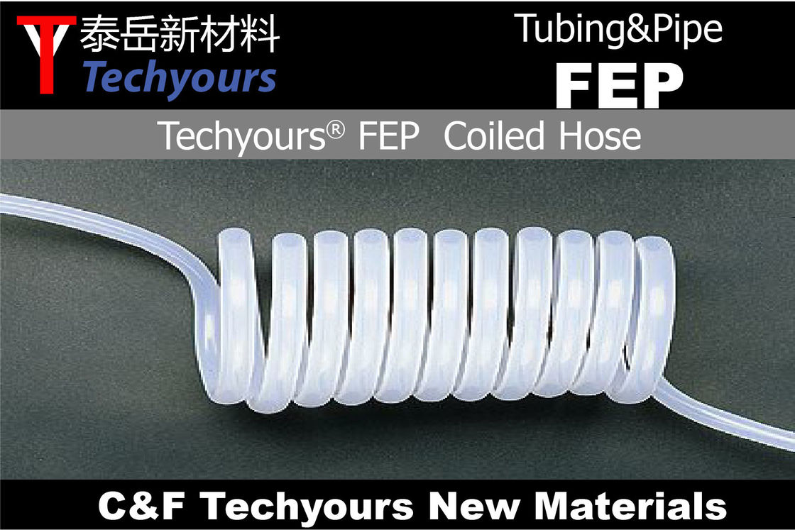 FEP Shrink Tubing /  FEP Coiled Tube / Pipe  / PASS 97-99% UV Light